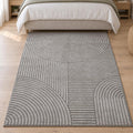 Rug Elio 2252 Grey – Cool grey, woven with a low pile