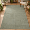 Rug Elio 2252 Green – A soft green shade on jute backing