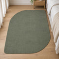 Vloerkleed Loft Shape 46 Bosgroen – Grafisch Vormenmotief in Groen