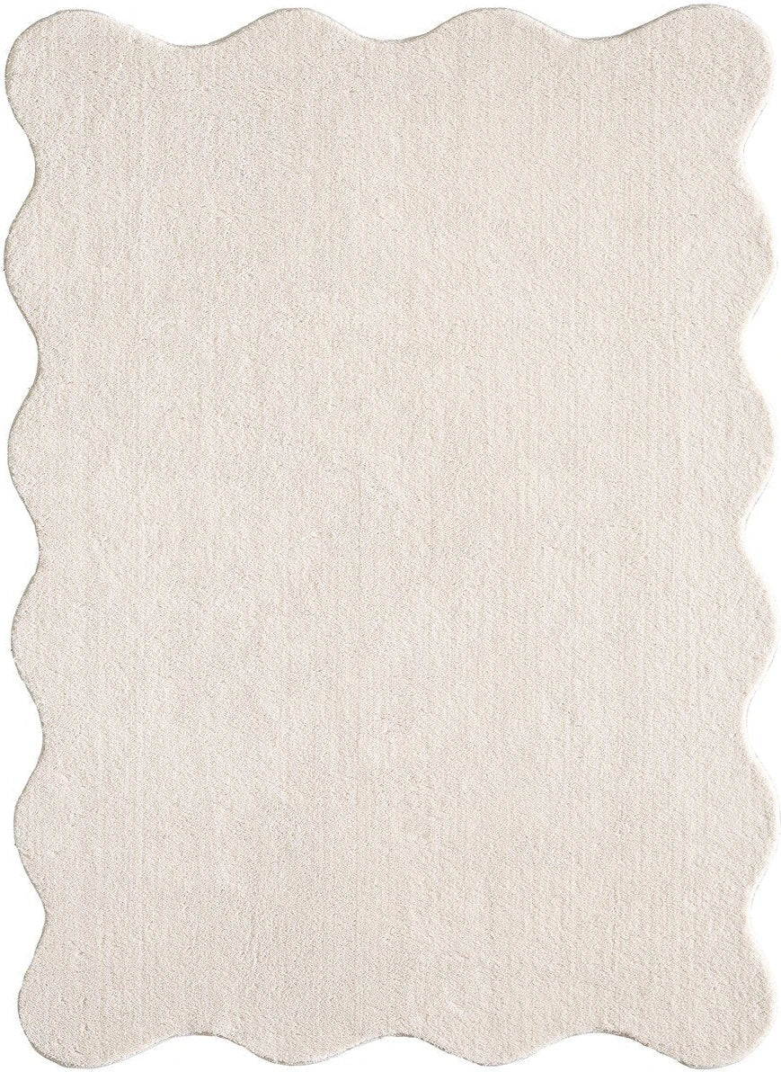 Vloerkleed Loft Shape Beige – Modern Shape - Vooraanzicht