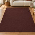 Vloerkleed Loft Washable Bordeaux – Wasbaar Vloerkleed in Diep Bordeauxrood