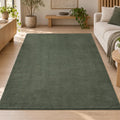 Vloerkleed Loft Washable Bosgroen – Wasbaar Vloerkleed in Donker Bosgroen