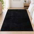 Tapis Loft Washable Noir – Tapis lavable dans un noir profond