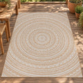 Tapis Maestro Naturel – Tapis d'extérieur rond et rectangulaire