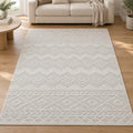 Mira 7513 Rug Cream – Finely Woven Low-Pile Design