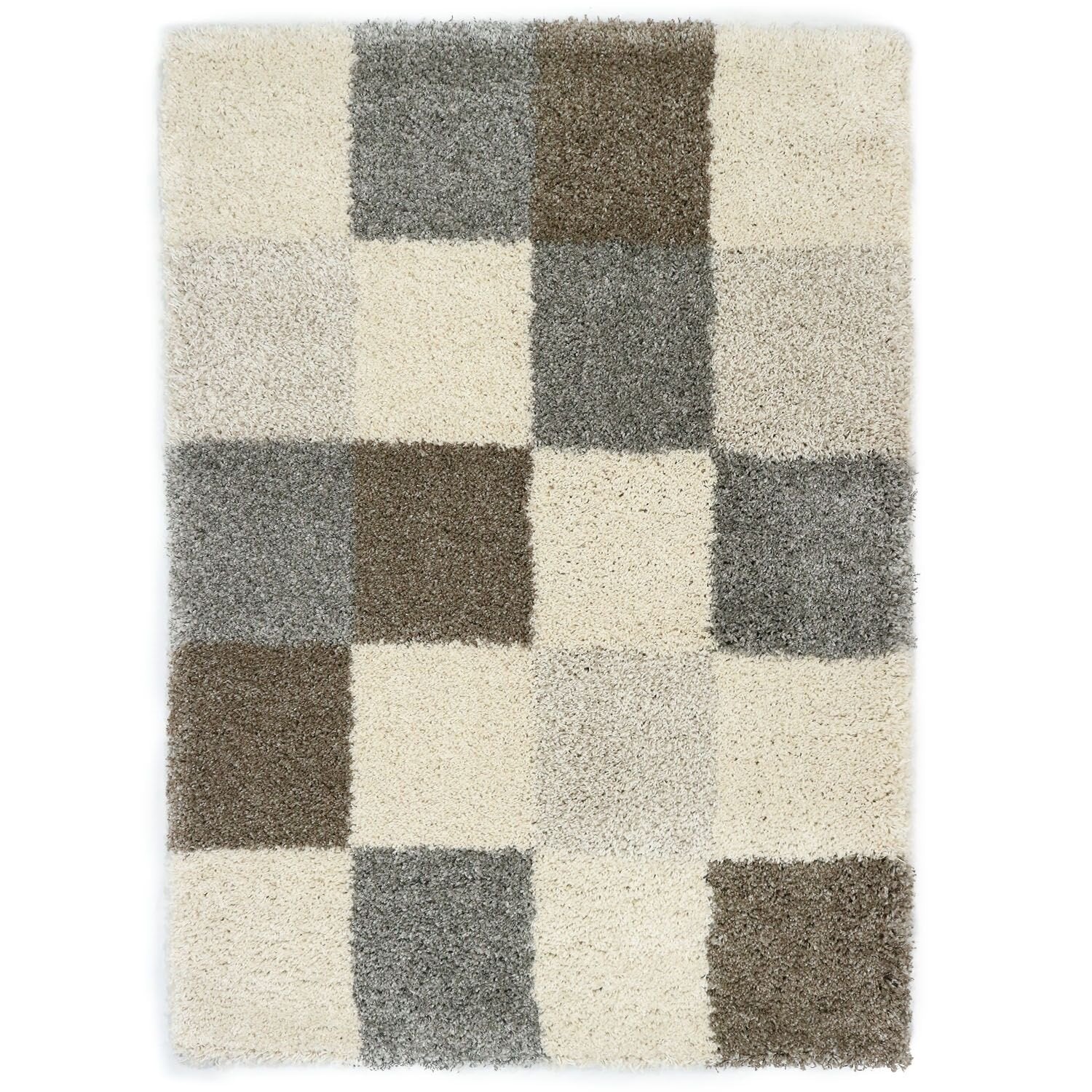 Vloerkleed Shaggy Deluxe 5505-161 Beige — bovenaanzicht