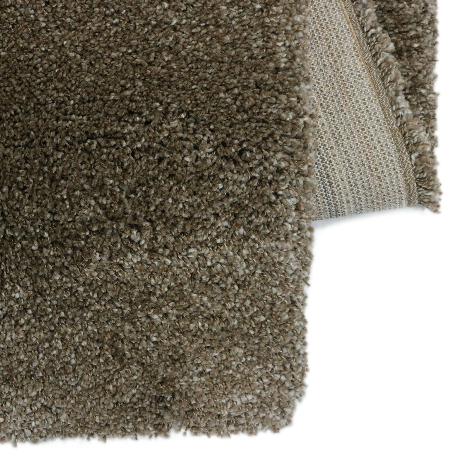 Vloerkleed Shaggy Deluxe 5533-95 Taupe — sfeerbeeld in interieur