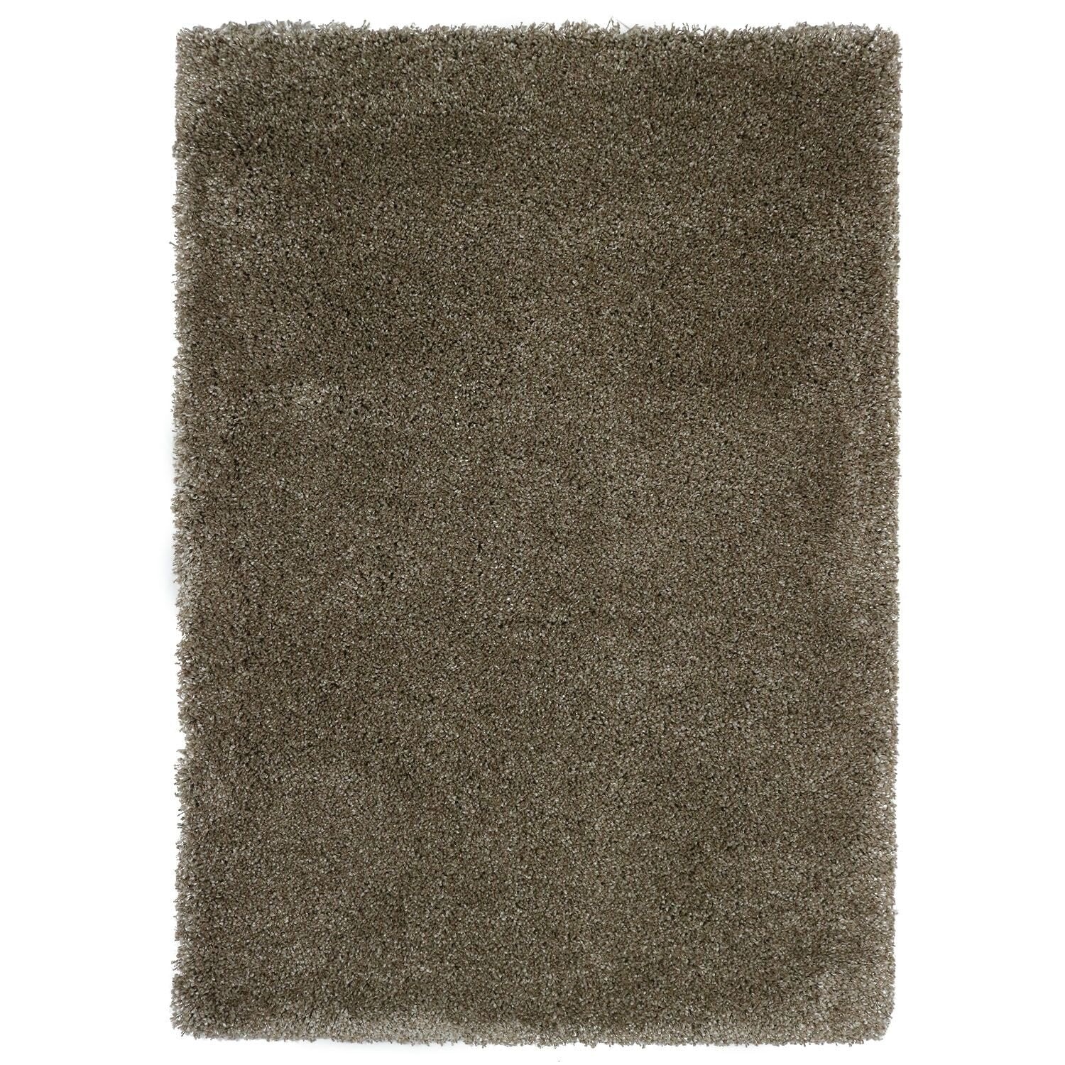 Vloerkleed Shaggy Deluxe 5533-95 Taupe — bovenaanzicht