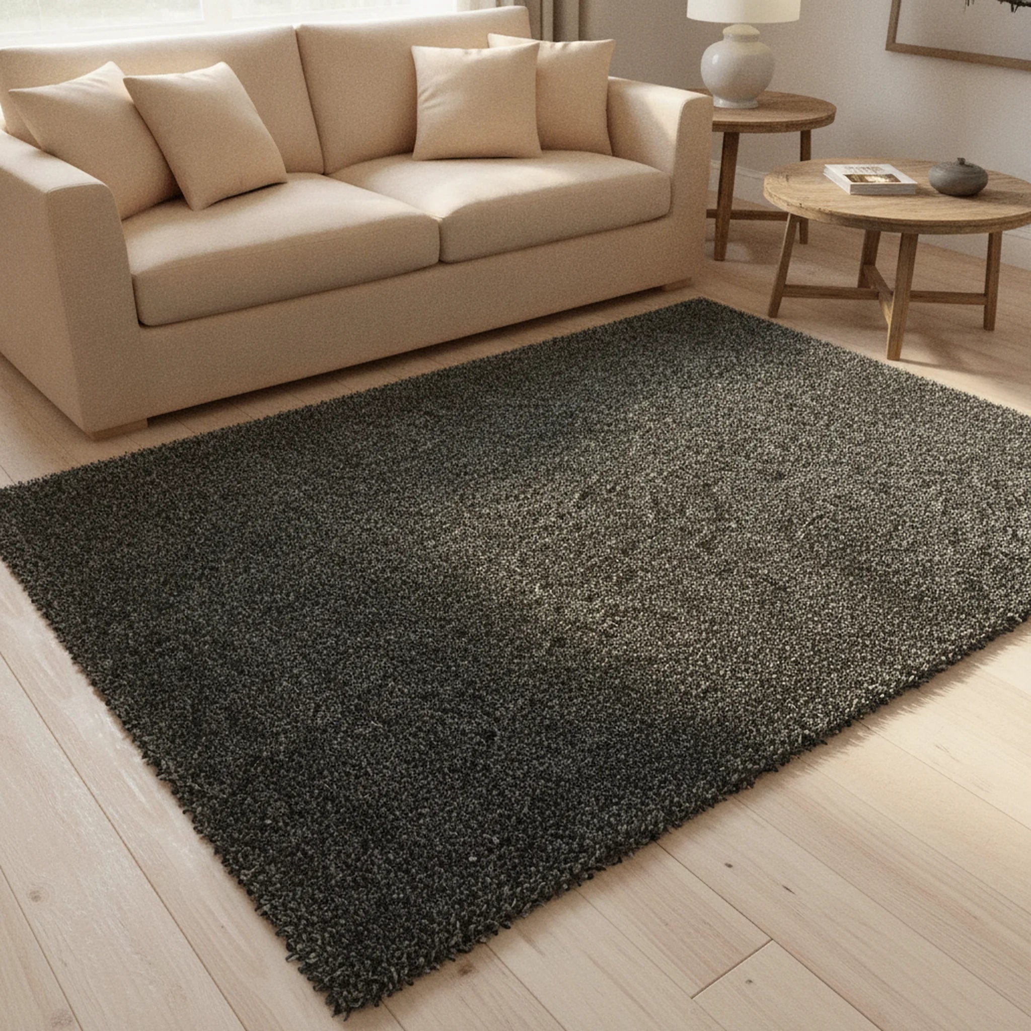 Hoogpolig Vloerkleed Shaggy Deluxe Gemêleerd - Sfeerbeeld