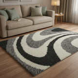 Vloerkleed Shaggy Plus 7110 Grey