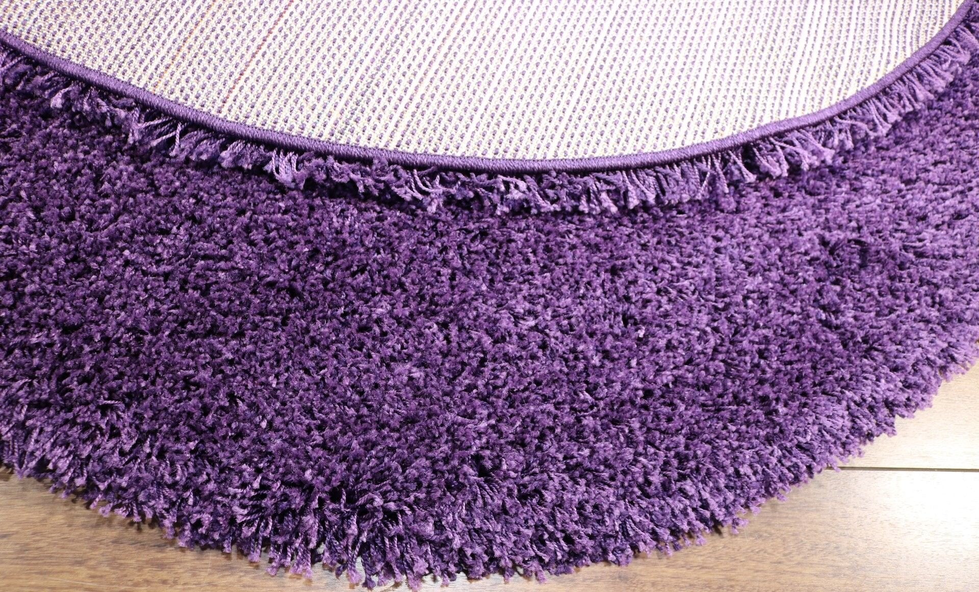 Vloerkleed Shaggy Plus 901-217 LILAC — sfeerbeeld in interieur