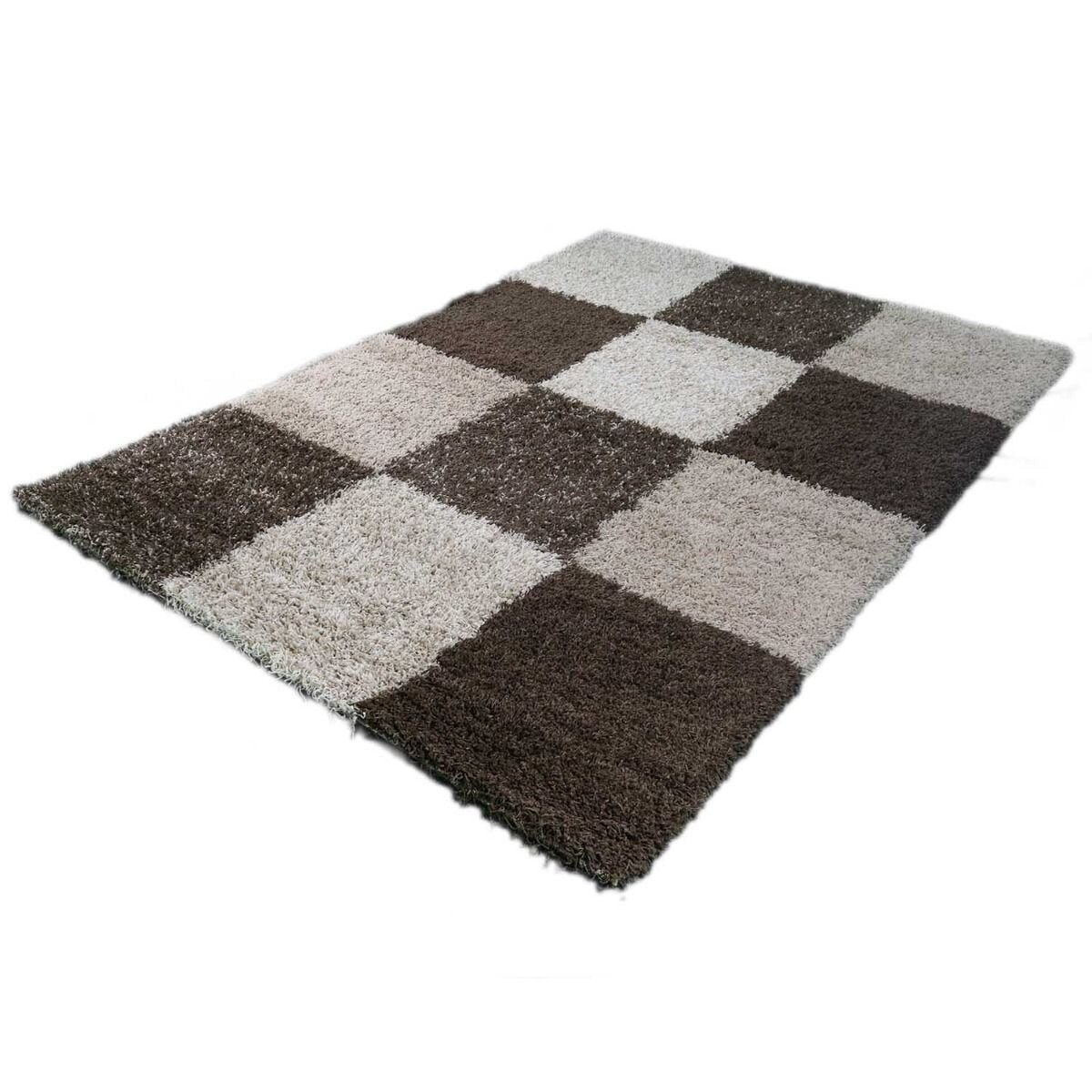 Vloerkleed Shaggy Plus 910 Beige - Vooraanzicht