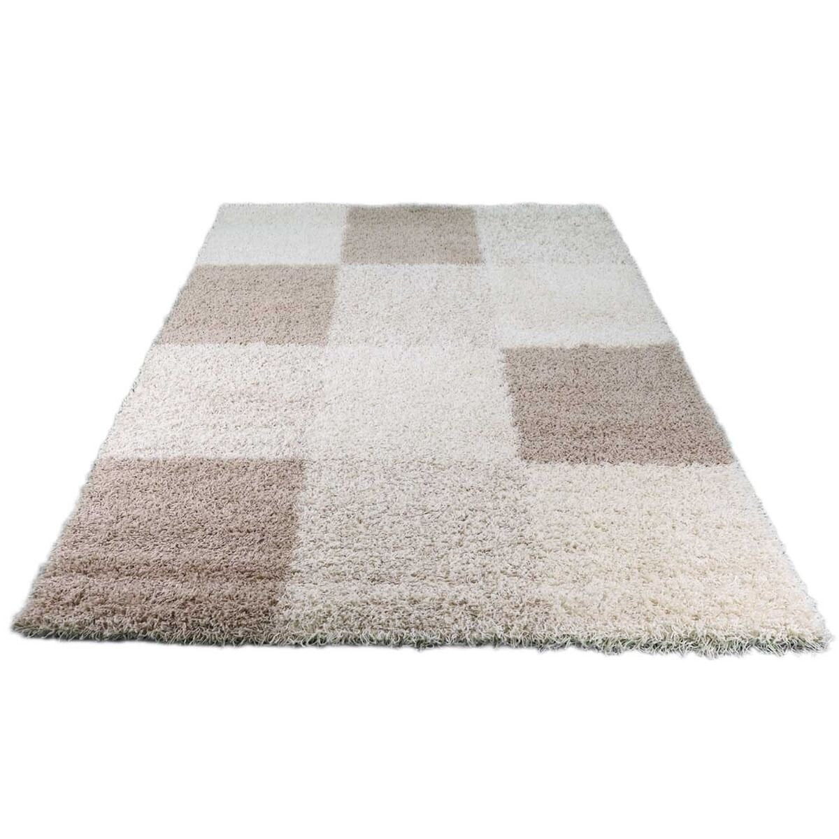 Vloerkleed Shaggy Plus 910 Cream - Vooraanzicht