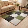 Vloerkleed Shaggy Plus 910 Grijs Groen