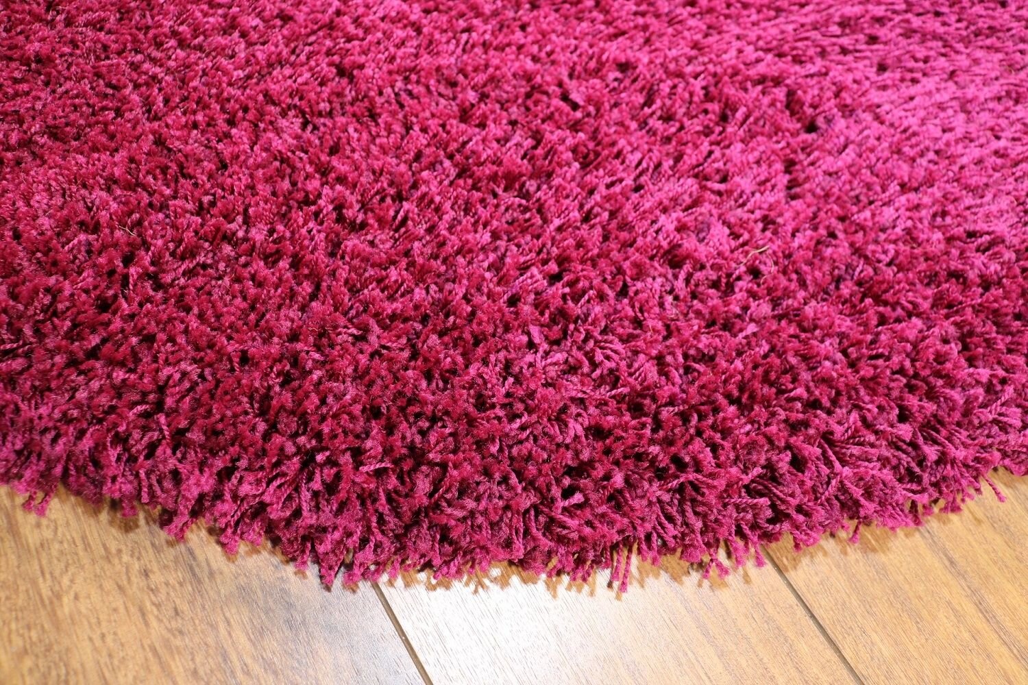 Vloerkleed Shaggy Plus 957 Purple - Detail