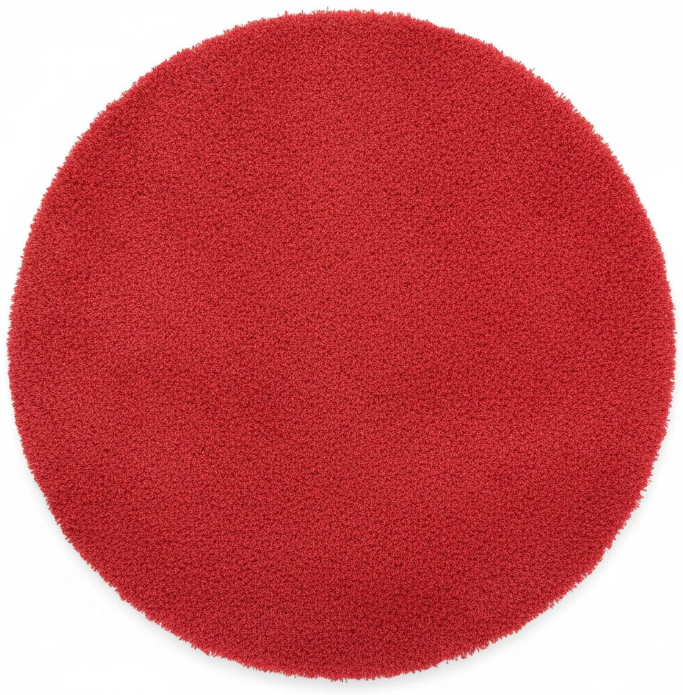 Vloerkleed Shaggy Plus 958 Rood - Vooraanzicht