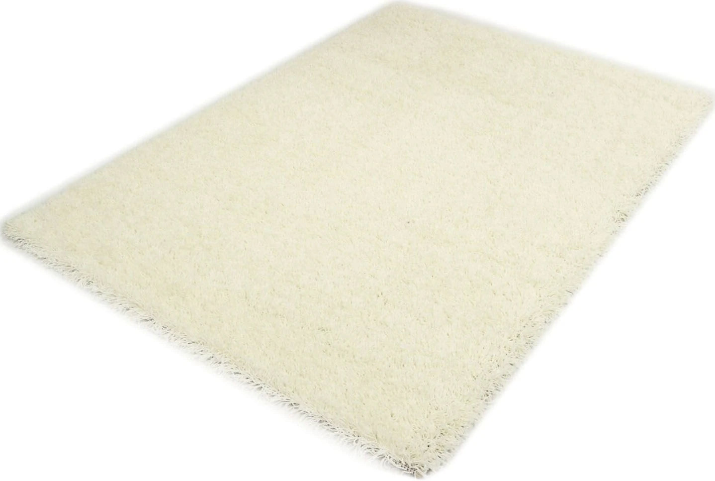 Vloerkleed Shaggy Plus 963 White - Vooraanzicht