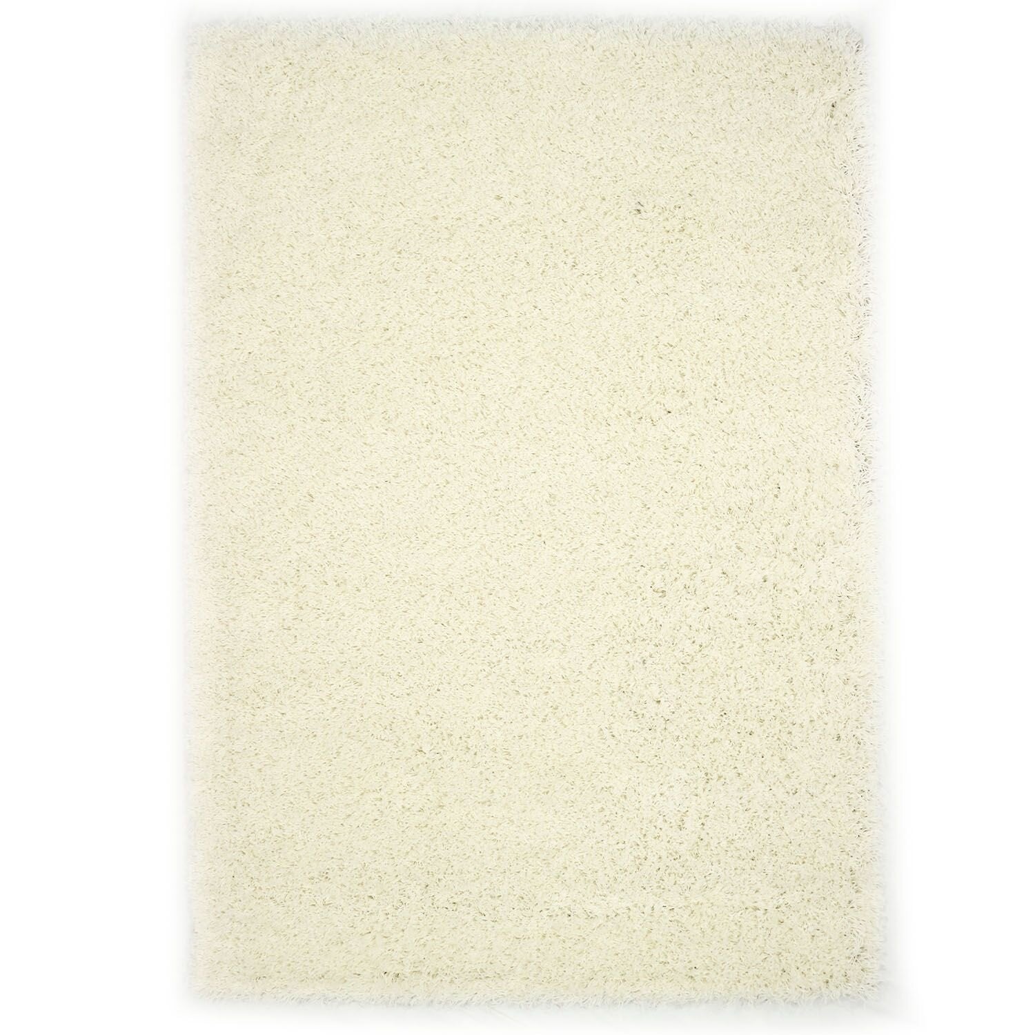 Vloerkleed Shaggy Plus 963 White — hoek